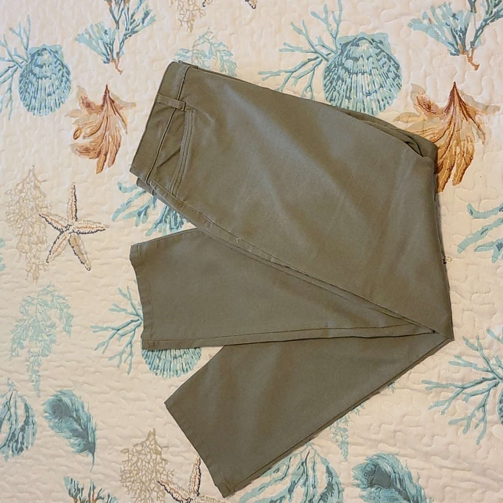 Slimming Army Green Pants